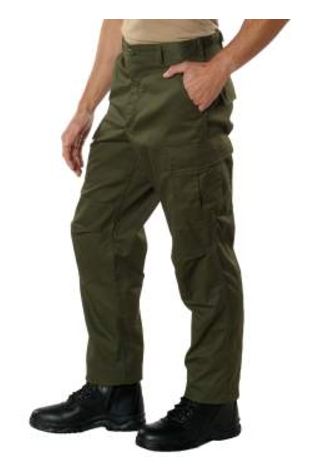 PANTALONES BDU CON BRAGUETA ROTHCO 2931